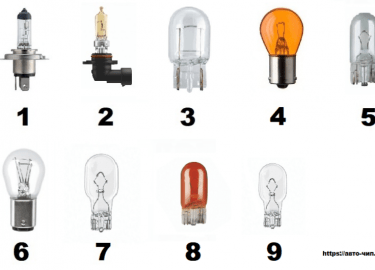 Лампы, применяемые на автомобиле Ниссан Ноут/Nissan Note 2004/ Все применяемые лампы Ниссан Ноут 2004 года — по настоящее время