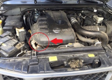 Устранение неисправности, связанной с актуатором турбины автомобиля Ниссан Патфайндер
