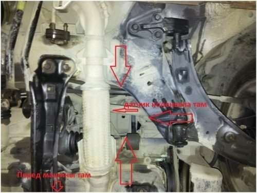 Где находится датчик коленчатого вала в автомобиле Nissan Almera?
