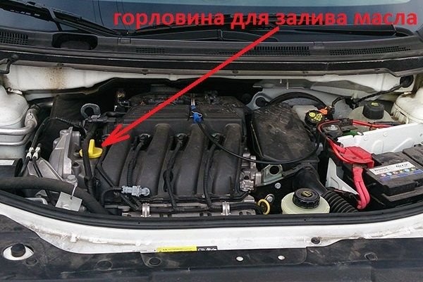 Как заменить масло в двигателе Nissan Almera G15
