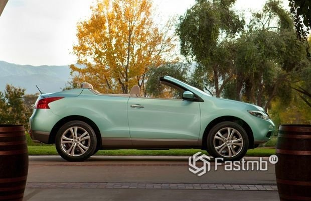 Nissan Murano CrossCoupe 2010 США вид сбоку