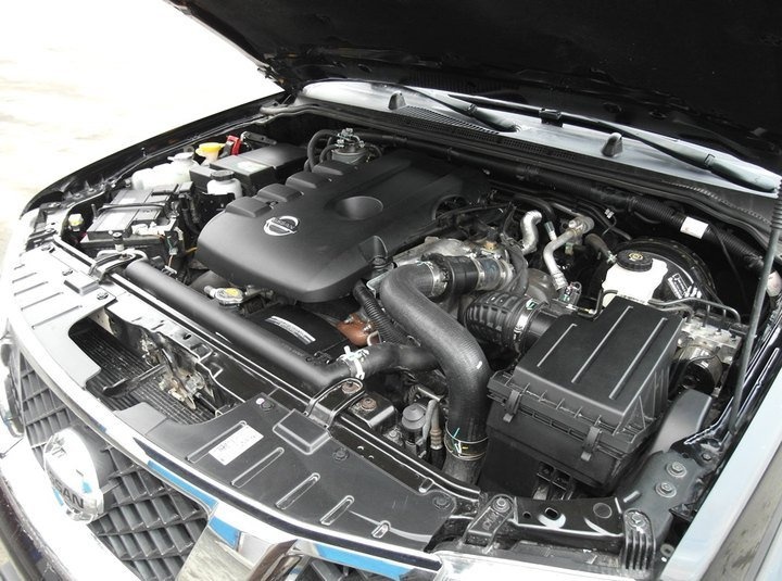 моторный отсек, Nissan Pathfinder (R51)