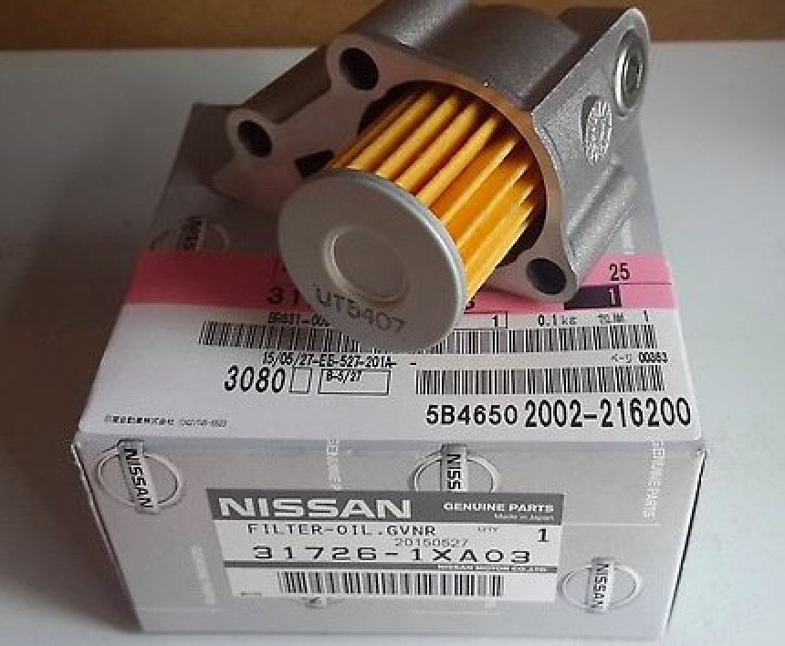 Фильтра вариатора ниссан ноут. Nissan 31726-1xa03. 31726-1xa03 фильтр вариатора Nissan. 31726-1xa03. 317261xa03.